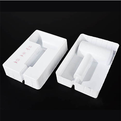 Temperature measuring gun plaster blister pack tray