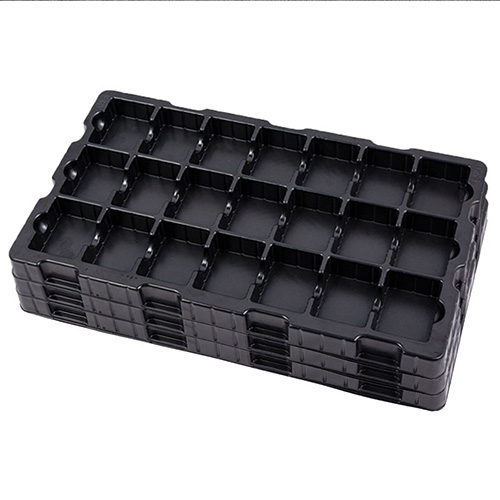 Custom ESD blister tray for electronic components