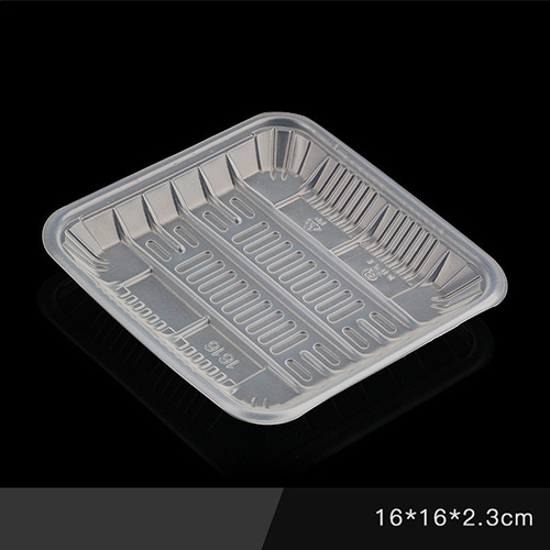 Wholesale Plastic Food Packaging plate Meat Food Fruit Vegetable PP Blister Trays