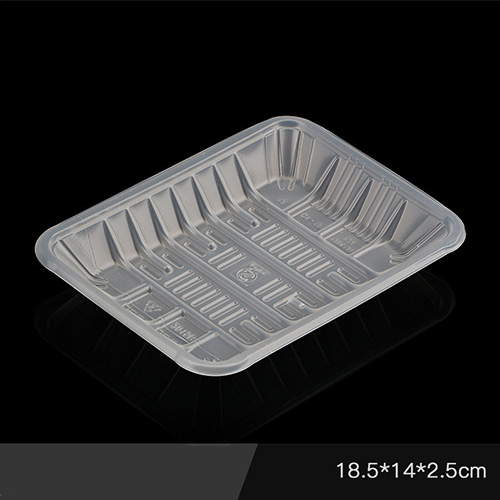 Wholesale Plastic Food Packaging plate Meat Food Fruit Vegetable PP Blister Packaging Trays