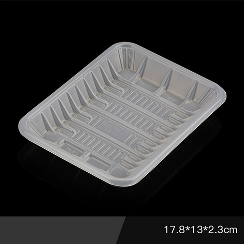 Wholesale Factory Plastic Frozen Food Packaging plate Meat Food Fruit Vegetable PP Blister Trays