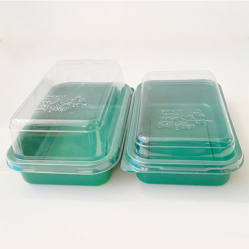 Customized Cookie Pastry Snack Plastic Disposable Packaging Box PP Container With Lids