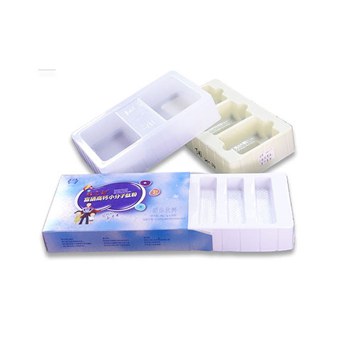 Manufacturer custom plastic blister packaging trays for health care products