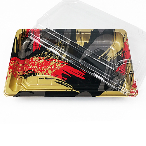 Disposable Sushi Blister Packing Box sushi tray with lid