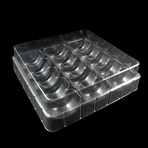 Custom Transparent PET Blister Macaroons Packaging Tray