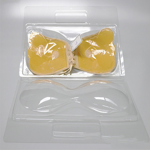 Factory Custom High End Transparent Clear Plastic Underwear Bra Blister Clamshell Packaging Box