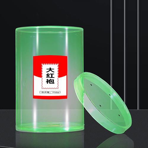 Customized ODM OEM clear multiple colours round PVC cylinder tube gifts towel packaging box plastic cylinder
