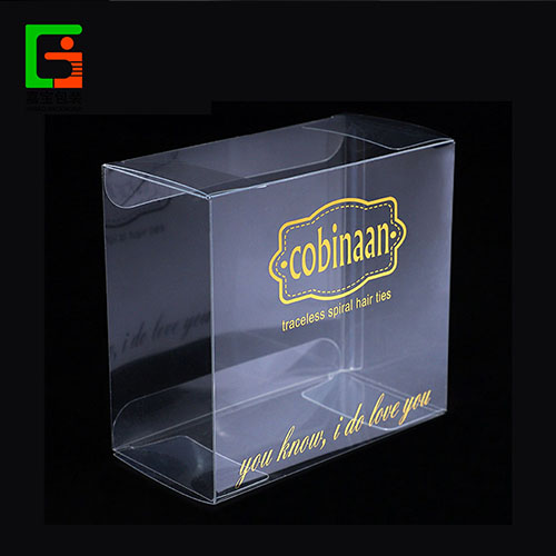 New custom High Quality clear PVC and PET plastic packing gift box