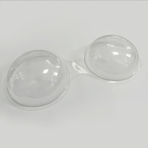 Custom clear PVC underwear plastic packaging women Bra cup blister lining