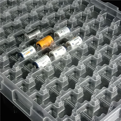 ESD Anti-static Electronic Components Part Turnover Plastic Transportation Blister Tray