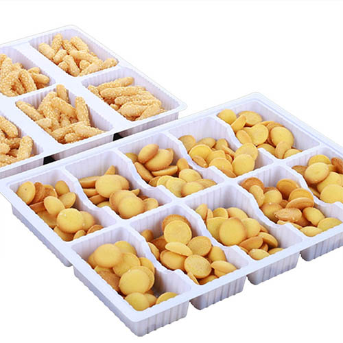 Customized Blister Packaging Fully Degradable Plastic PP Food Blister Packaging Half Folding Blister
